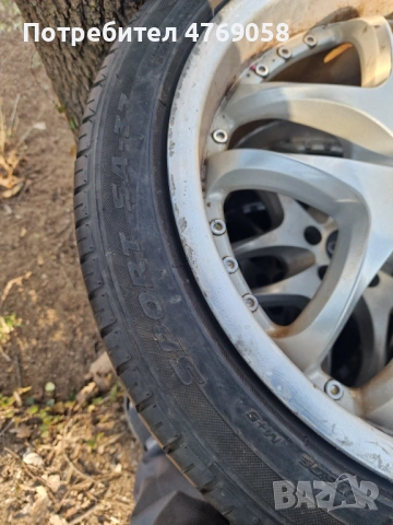 Гуми с джанти 225/45 R17, снимка 3 - Гуми и джанти - 53878045