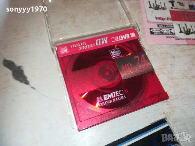 EMTEC MINIDISC X2 2409241031, снимка 9 - CD дискове - 47338254