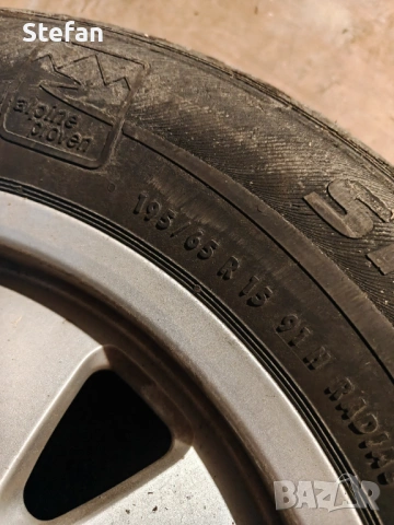 Оригинални алуминиеви джанти за Ауди ЕТ45 6J 195/65/15, снимка 7 - Гуми и джанти - 53811050