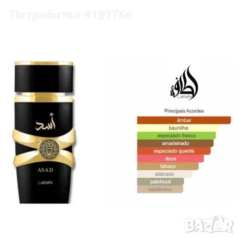 100% ОРИГИНАЛЕН - Lattafa Yara Black Eau de Parfum – елегантният избор за съвременния мъж. , снимка 3 - Мъжки парфюми - 46881030