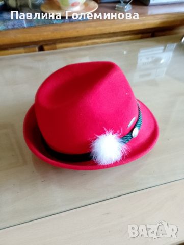 дамска филцова шапка , снимка 3 - Шапки - 45686188