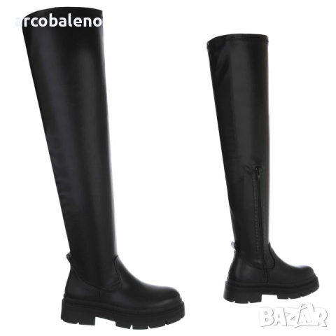 Дамски ботуши над коляното , снимка 5 - Дамски ботуши - 51976331
