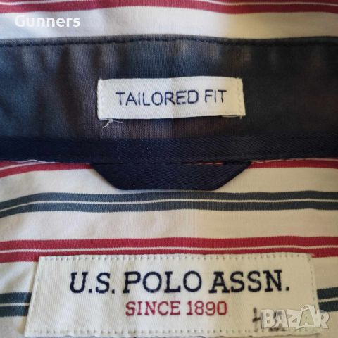 Риза U.S. Polo Assn., M, снимка 6 - Ризи - 46354451