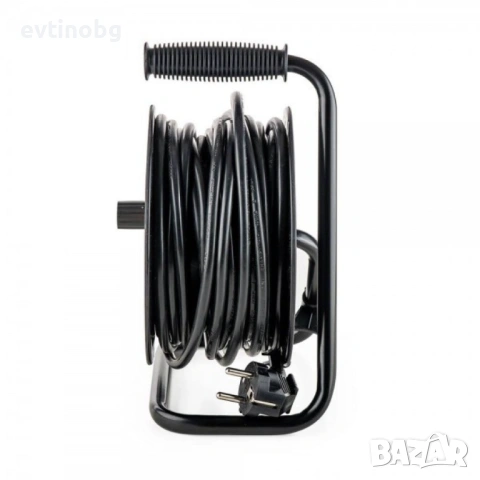 Muhler удължител с макара, 4 гнезда, дължина 15м, снимка 3 - Други стоки за дома - 54076967