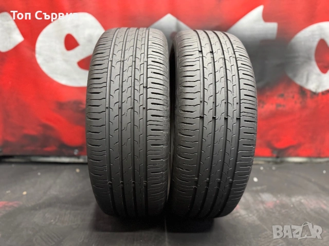 195 55 16, Летни гуми, Continental EcoContact6, 2 броя, снимка 2 - Гуми и джанти - 54230944