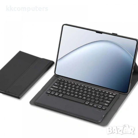 A0N14 Bluetooth Клавиатура-Калъф за Xiaomi Pad 7 Ultra - Отделяема, Стойка, Мултипойнт, Вкл. Протект, снимка 4 - Калъфи, кейсове - 53797998