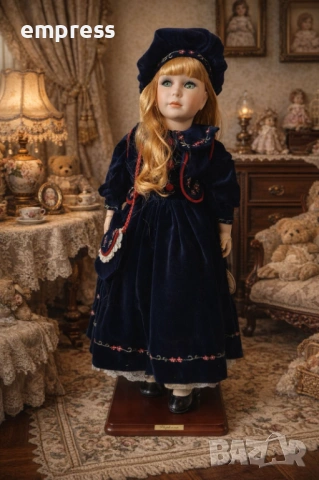 Порцеланова кукла Alberon - Stephanie, снимка 2 - Колекции - 53125253