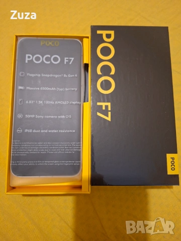Продавам чисто нов телефон - Xiaomi Poco F7 5G., снимка 5 - Други - 53868854
