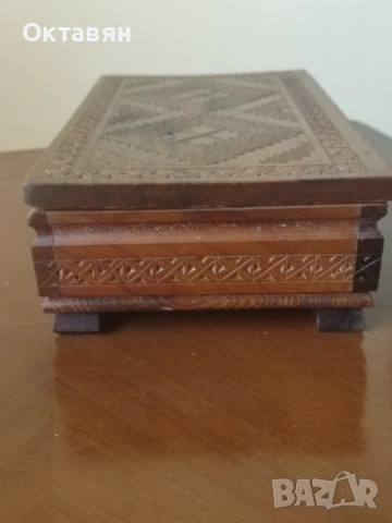 Дървена кутия за сигари/табакера, снимка 8 - Антикварни и старинни предмети - 53931615