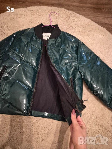 лачено зелено яке на PIMKIE , снимка 3 - Якета - 53639500