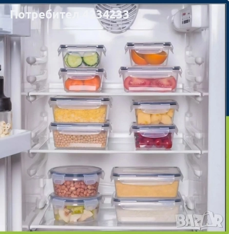 комплект от 12 кутии , снимка 4 - Кутии за храна - 53155655