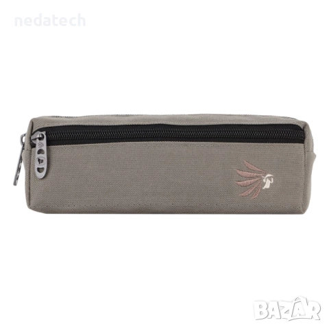 Ученически несесер 15NF36, Сив, 21x7x7см.