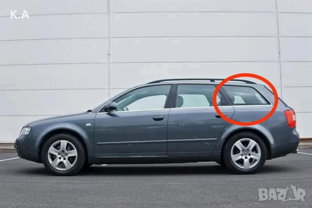 Задно стъкло купе Audi A4 B6 Комби