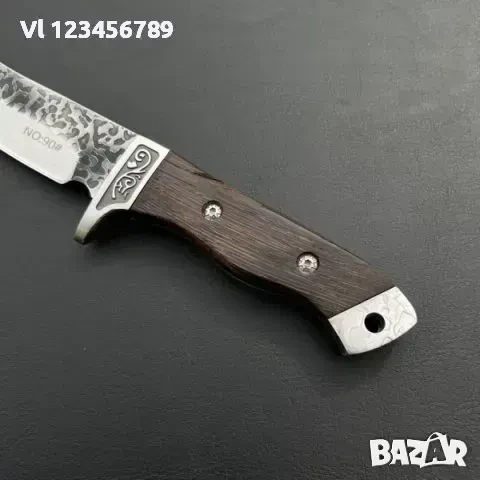 Ловен нож BUCK KNIVES 90 , 5CR13Моv, 170x300 mm, снимка 4 - Ножове - 50727796