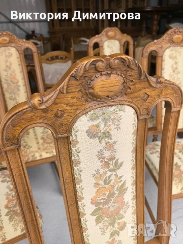 Комплект от 6 трапезни стола , снимка 4 - Столове - 54058815