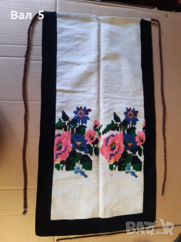 Автентична ВЛАШКА тъкана вълнена престилка , носия