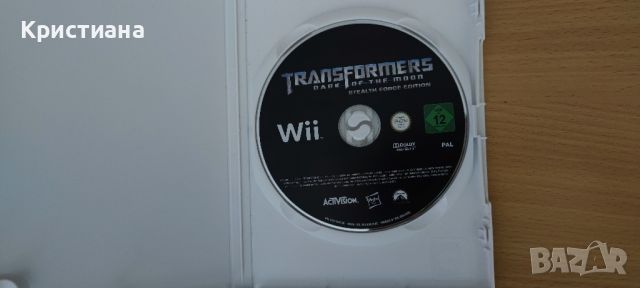 Transformers Dark of the Moon Stealth Force Edition за Nintendo Wii, снимка 3 - Игри за Nintendo - 46562285