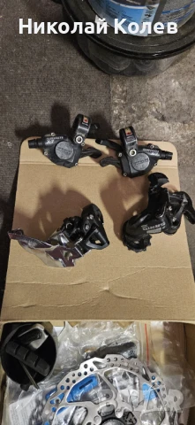 Скоростна система Срам 2х9, снимка 5 - Части за велосипеди - 51293843