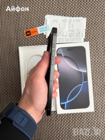 24М ГАР! 512Gb*ЛИЗИНГ* iPhone 16 Pro Max Black Titanium / Гаранция, снимка 7 - Apple iPhone - 53724435