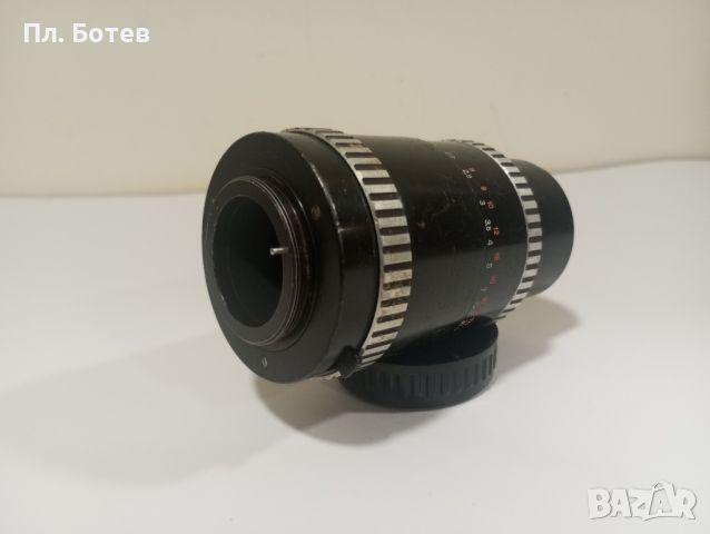 Обектив Carl Zeiss Jena 1:3.5 f=135mm, снимка 2 - Обективи и филтри - 45306433