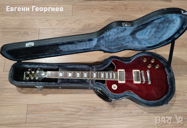 Epiphone Les Paul 1960 Tribute Plus Japan, снимка 6 - Китари - 46206769