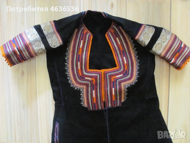 19век женска носия ,златна сърма, снимка 12 - Антикварни и старинни предмети - 54040028