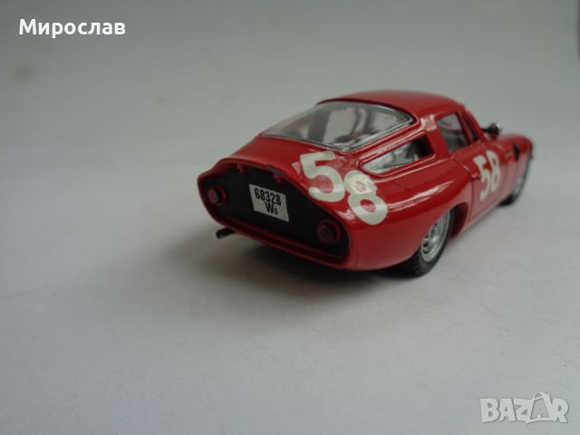 1:43 Best Model Alfa Romeo ИГРАЧКА КОЛИЧКА МОДЕЛ, снимка 4 - Колекции - 45415324