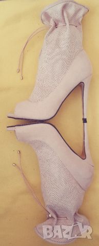 "Zara" - летни боти, снимка 2 - Дамски елегантни обувки - 45680274