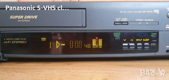 Видео рекордер Panasonic NV-HD100 VHS Hi-Fi stereo Sp/Lp , снимка 4 - Плейъри, домашно кино, прожектори - 53909591