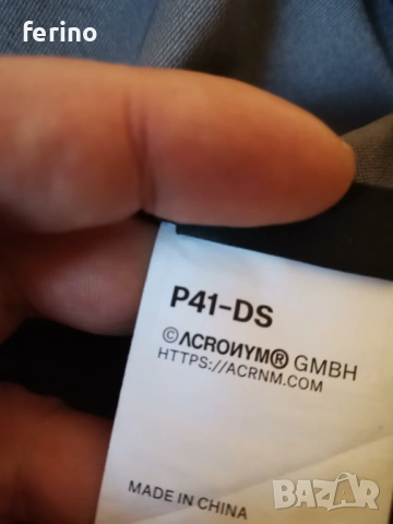 ACRONYM P41-DS . ТОП Премиум клас .  Мъжки панталон, снимка 11 - Панталони - 54135053