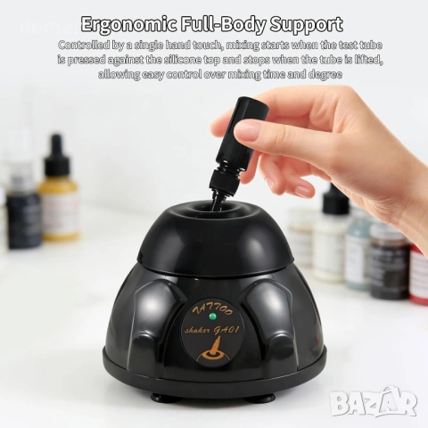 Мини вихров миксер с функция за докосване, 5200 об/мин 30 мл, снимка 4 - Други стоки за дома - 54065425