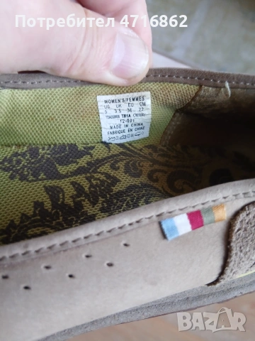 дамски/ детски обувки/ мокасини The north face , снимка 4 - Дамски ежедневни обувки - 53983507