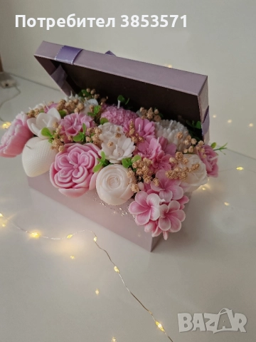 Ароматни соеви свещи в кутия, снимка 3 - Декорация за дома - 52445995