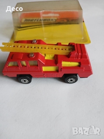 Matchbox България Пожарен автомобил 1/64., снимка 4 - Колекции - 52476836