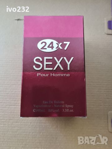 парфюм 24x7 sexy pour homme, снимка 1 - Унисекс парфюми - 45903683