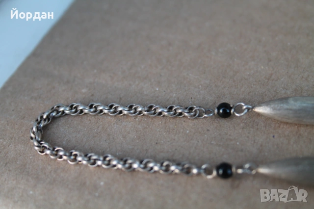 Дамски сребърен гердан 0,925, снимка 2 - Колиета, медальони, синджири - 53275119