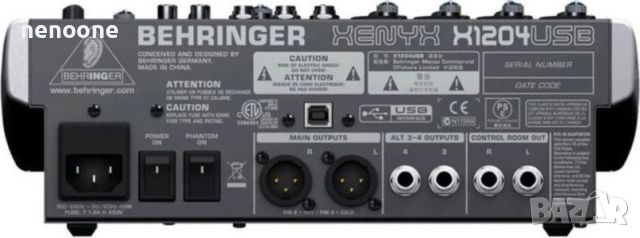 Behringer XENYX X 1204 USB Нов!, снимка 2 - Ресийвъри, усилватели, смесителни пултове - 46738545