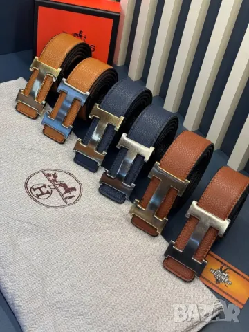 колани от естествена кожа в кутия hermes hugo boss christian dior , снимка 9 - Колани - 50415808