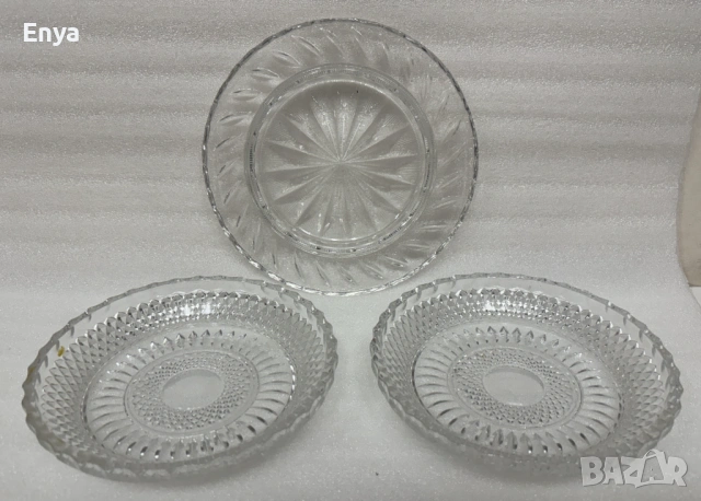 Единични стъклени чинии - за допълване