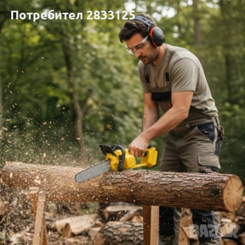 Комплект акумулаторна резачка 30см с маслен филтър и дисплей 36V8A, снимка 7 - Градински инструменти - 53879137