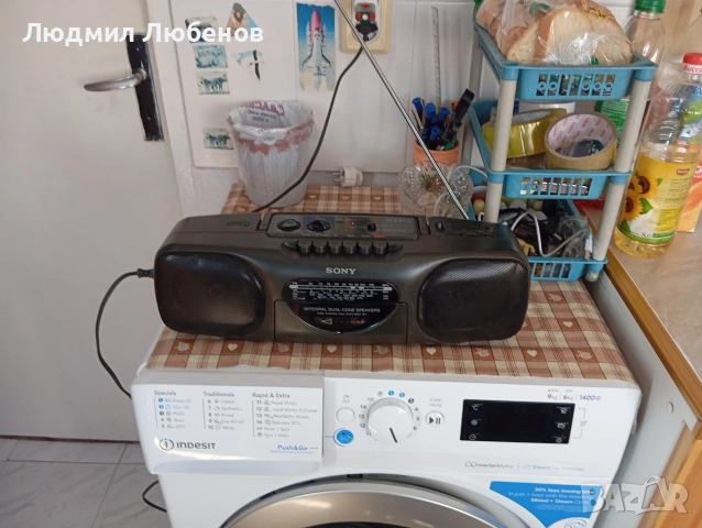 Радиокасетофон Sony CFS-B11L, снимка 3 - Радиокасетофони, транзистори - 54095475