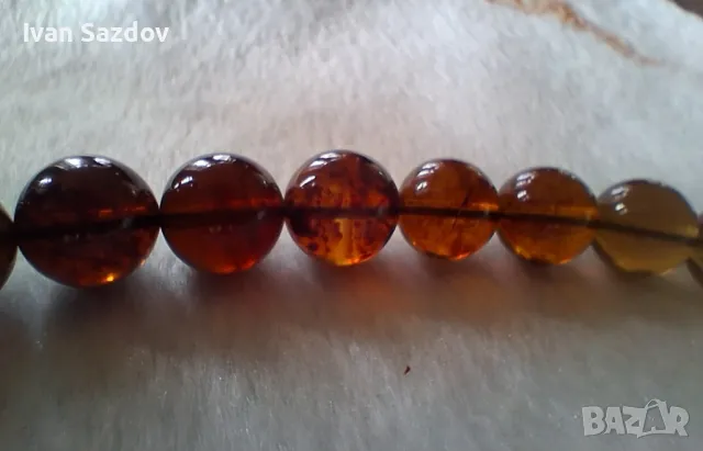 Кехлибарена огърлица , снимка 3 - Колиета, медальони, синджири - 50209006