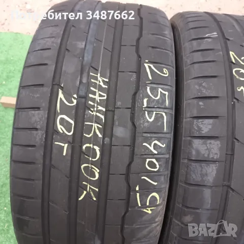 255 40 19 HANKOOK 2броя летни дот 2020г , снимка 2 - Гуми и джанти - 47152969