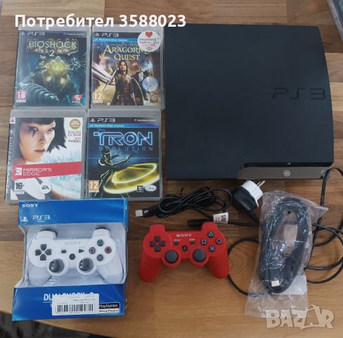 PlayStation 3 slim , снимка 1 - PlayStation конзоли - 45916421