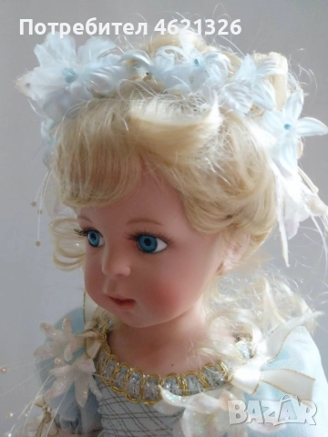 Порцеланова кукла Пепеляшка от галериите Ashton-Drake колекционерска, снимка 13 - Колекции - 52031977
