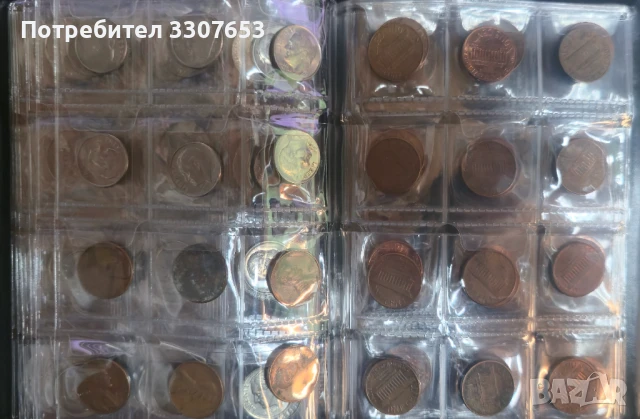 монети САЩ 120 бр, снимка 7 - Нумизматика и бонистика - 50794245