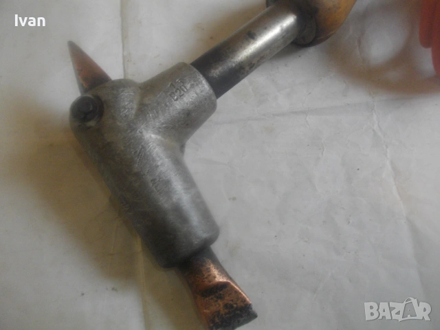 GARANTIE 280 ватов ДВОЕН старо качество масивен голям ЕЛЕКТРИЧЕСКИ ПОЯЛНИК РЕОТАНОВ Отличносъстояние, снимка 5 - Други инструменти - 54020446