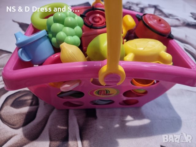 Детска кошница с продукти за готвене , снимка 3 - Образователни игри - 45297766