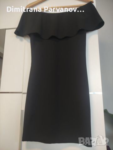 Къса черна рокля, снимка 4 - Рокли - 45297183