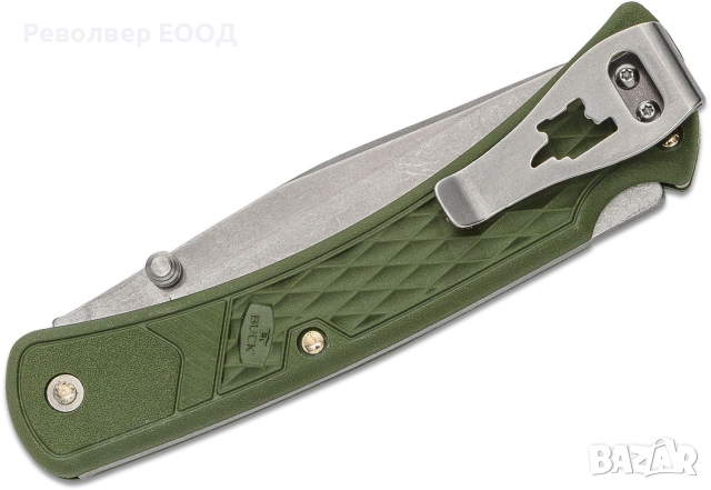 Сгъваем нож Buck 110 Slim Knife Select Olive Green 12695-0110ODS2-B, снимка 2 - Ножове - 45024410